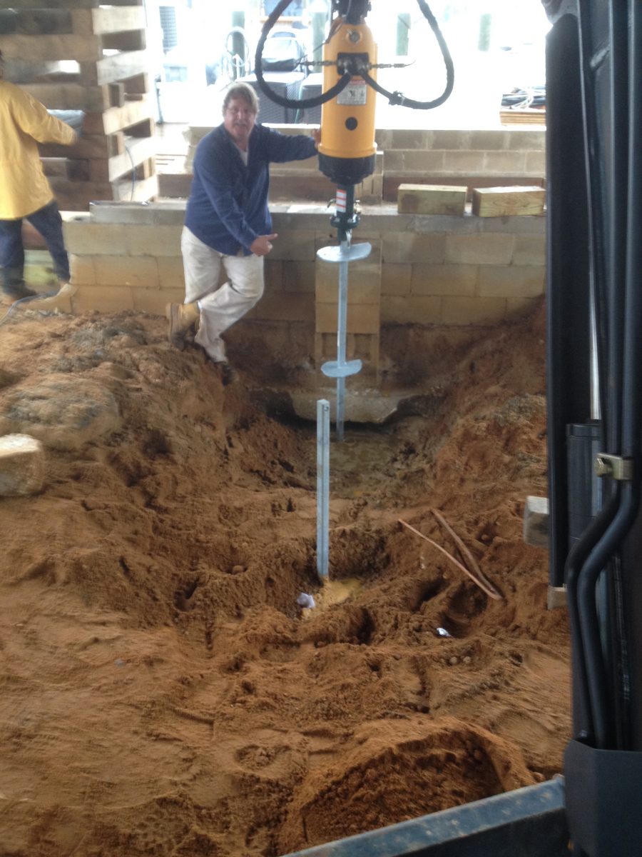Helical Piles Monmouth County NJ High & Dry House Raising